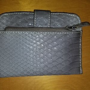 Accessories - 🔊 2/$20 NWOT Grey Snakeskin Wallet Accessories - 🔊 2/$20 NWOT Grey Snakeskin Wallet